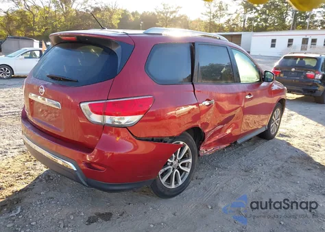2016 Nissan Pathfinder Platinum/S/Sl/Sv from USA, damaged, VIN 5N1AR2MN6GC640164